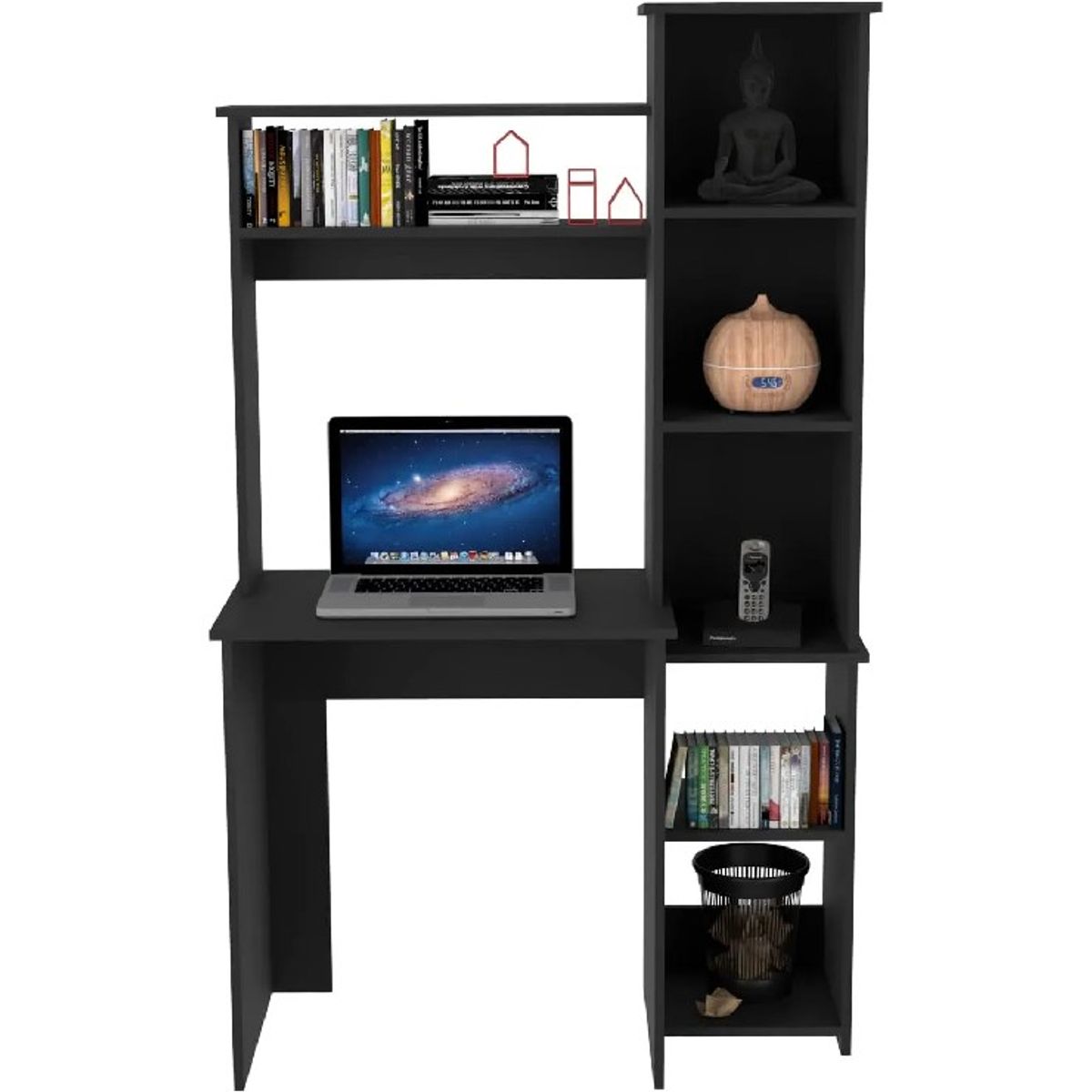 NACION MUEBLES - ESCRITORIO NACION MUEBLES ROCIO COLOR NEGRO