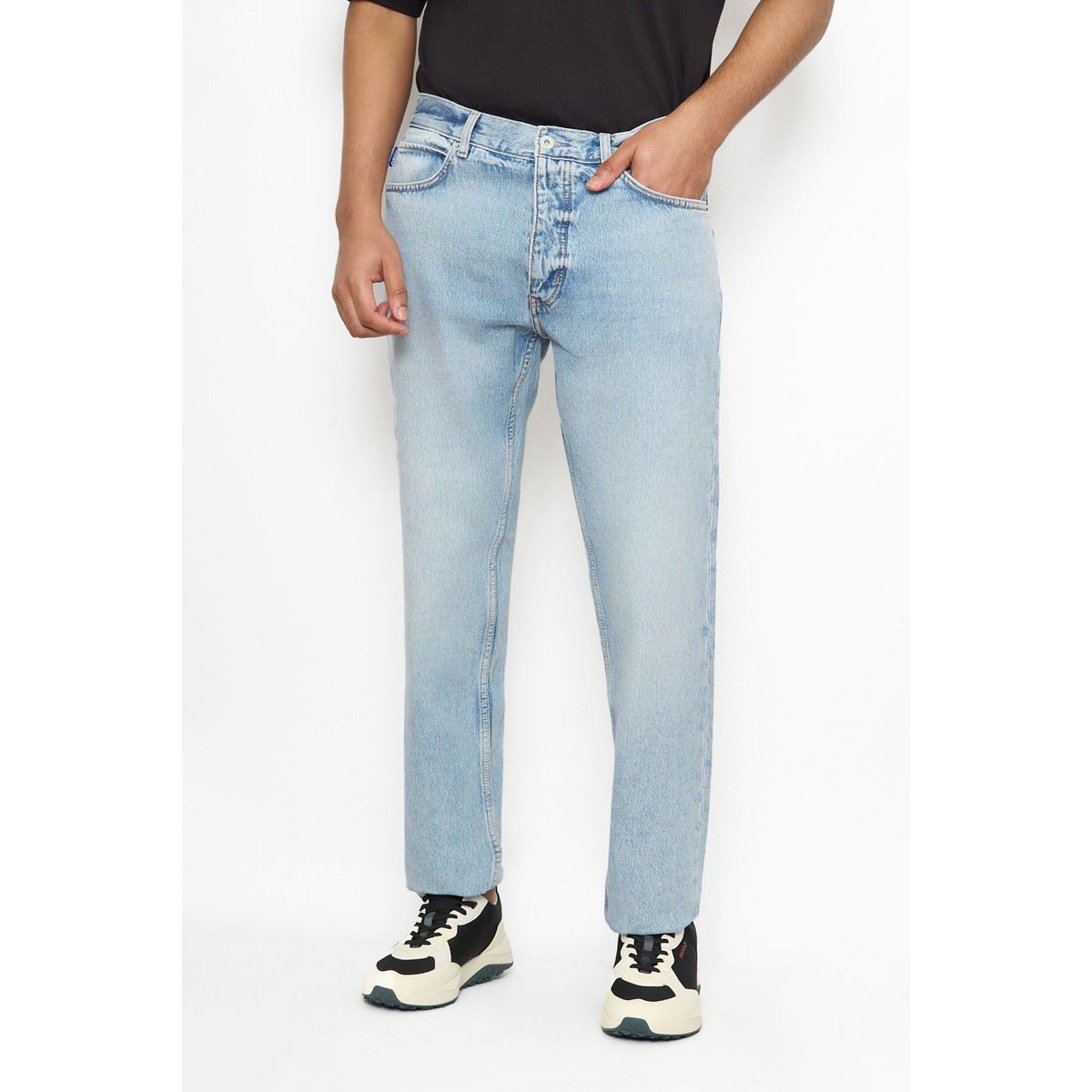 HUGO BOSS - Hugo - Pantalón jean en algodón