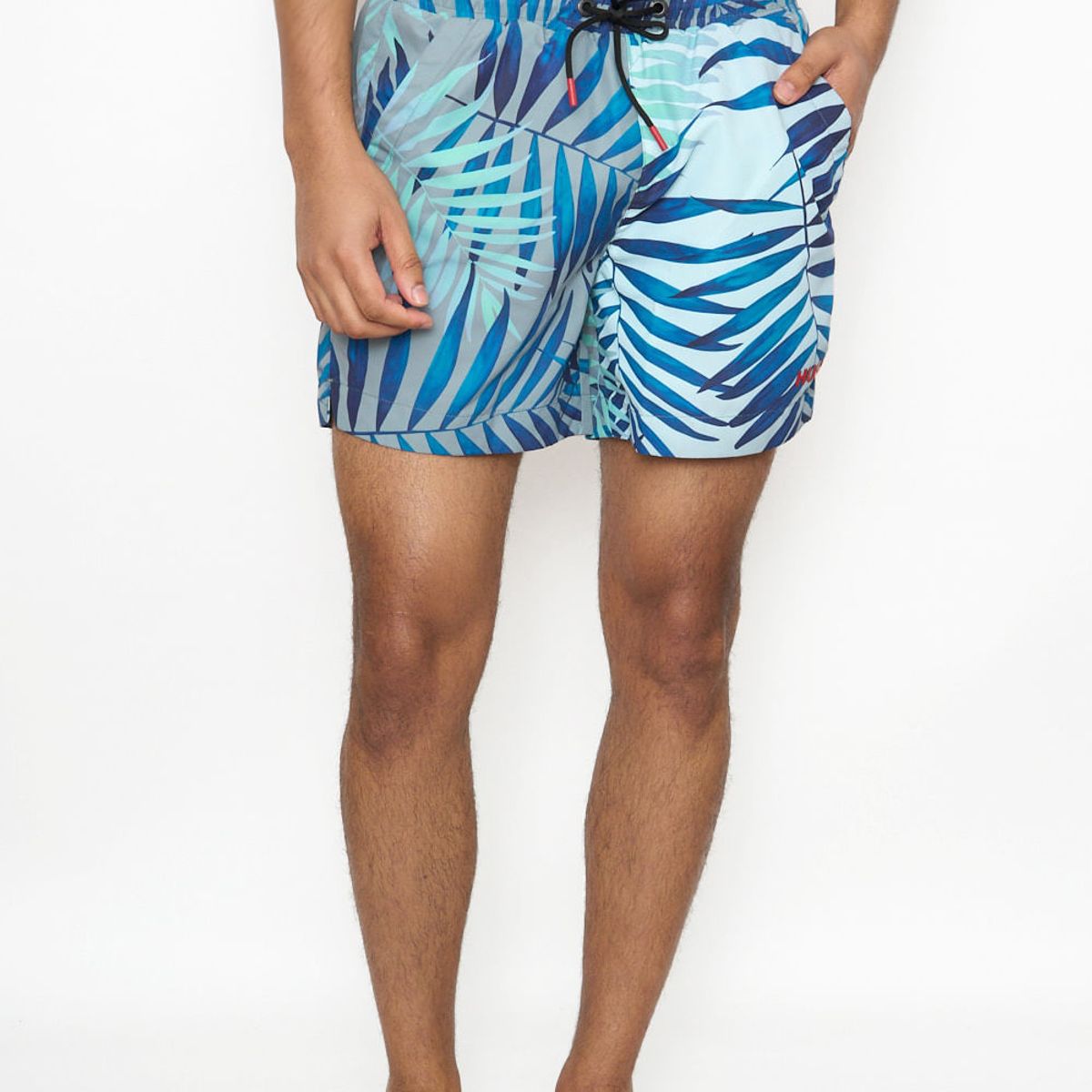 HUGO BOSS - Bañador tipo shorts con forro integral