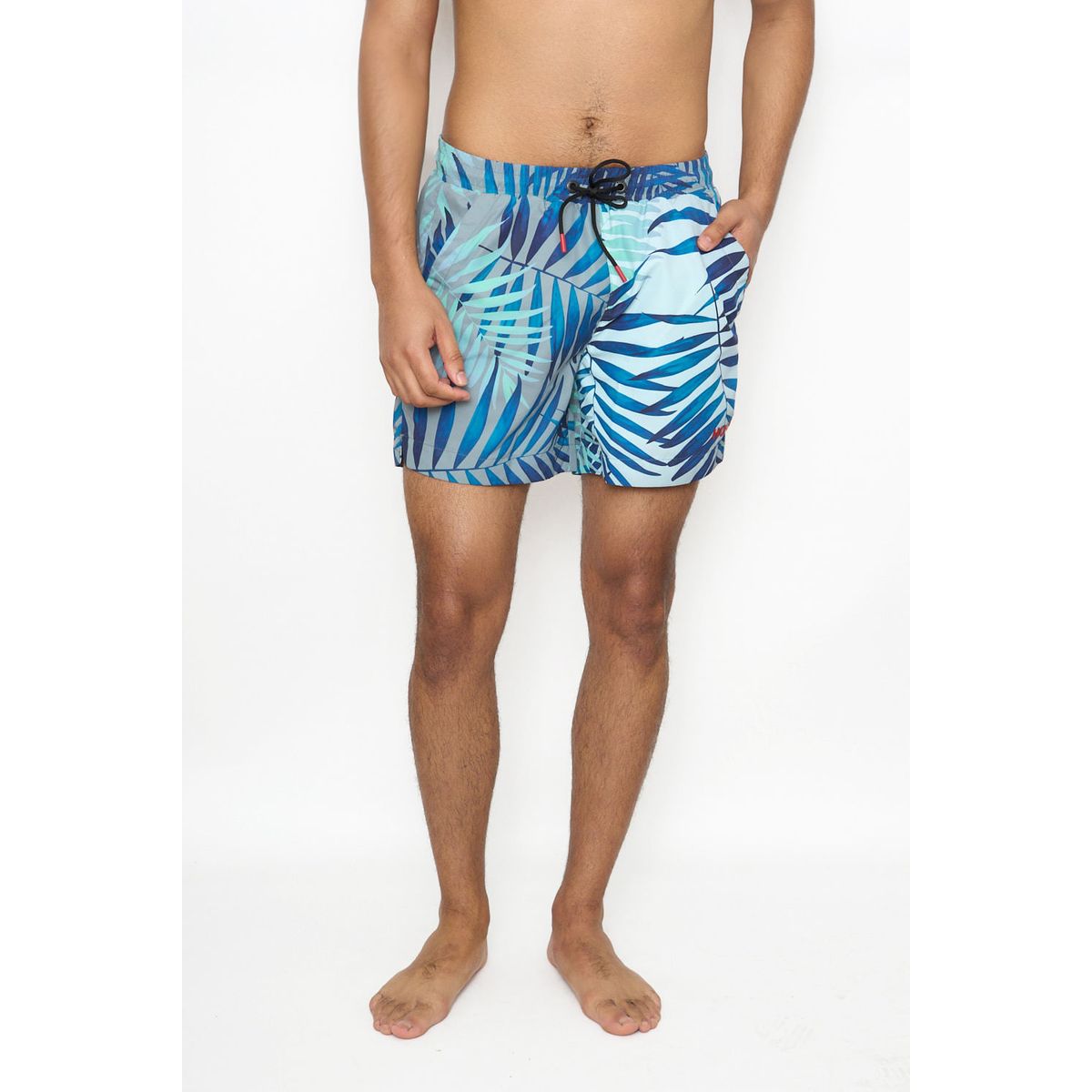 HUGO BOSS - Bañador tipo shorts con forro integral