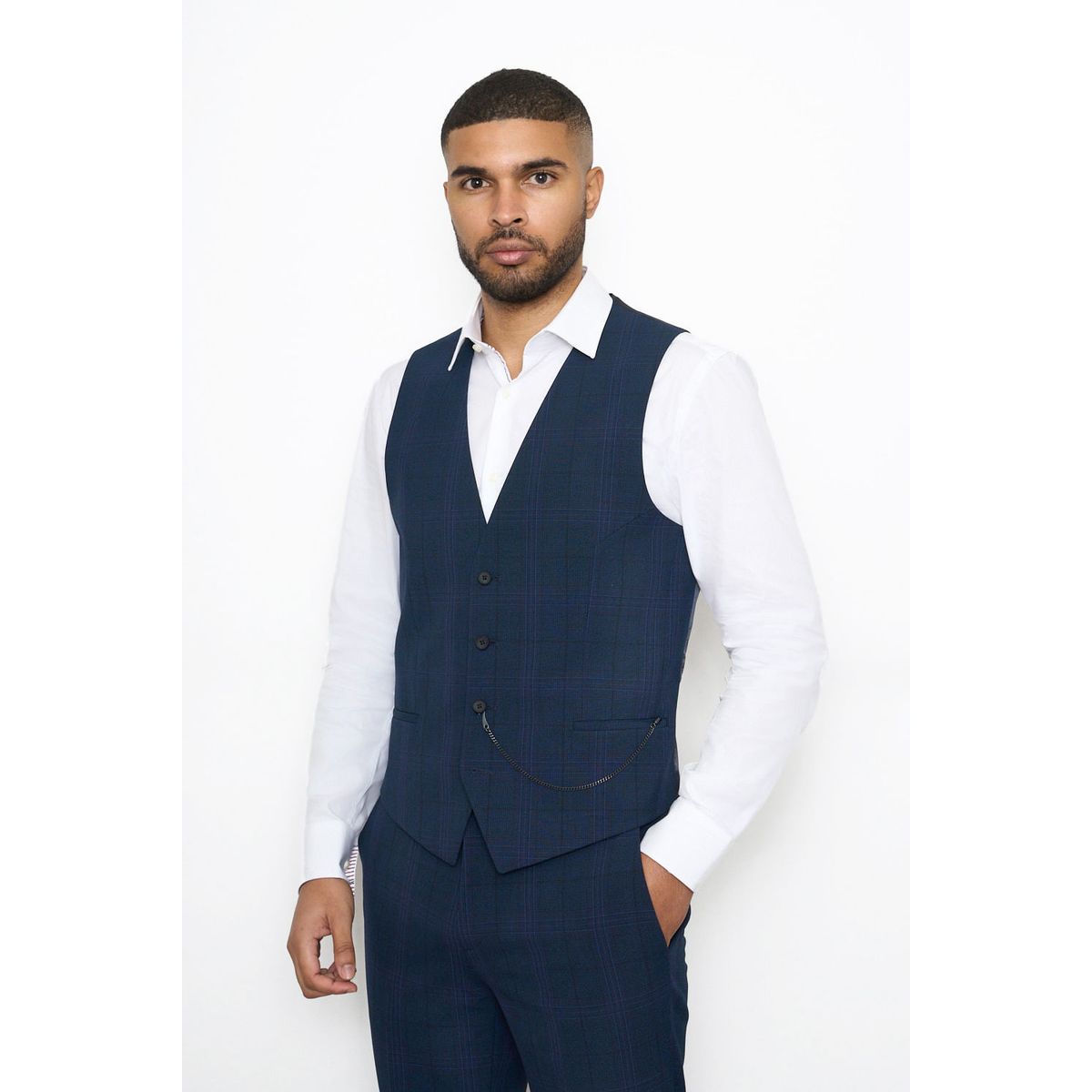 HUGO BOSS - Hugo - Traje en material técnico extra-slim fit