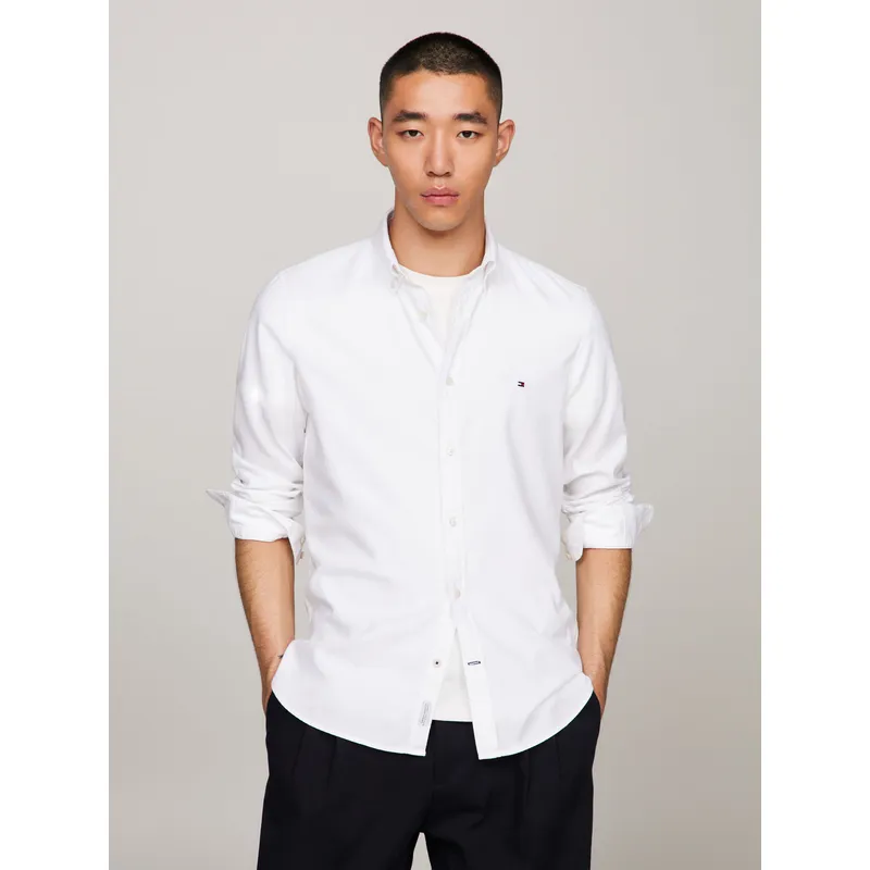 TOMMY HILFIGER - CAMISA FLEX DOBBY SF SHIRT TH