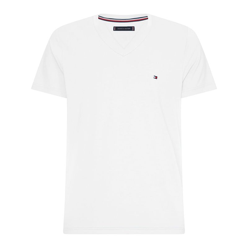 TOMMY HILFIGER - CAMISETA M/C C/E WCC ESSENTIAL COTTON VNECK TEE TH