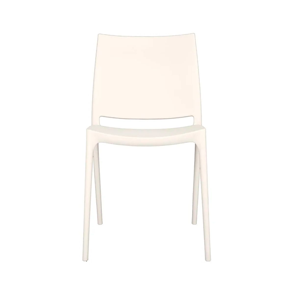 OFIDEAS - Silla De Comedor Diseño Kiro Color Blanco Ofideas