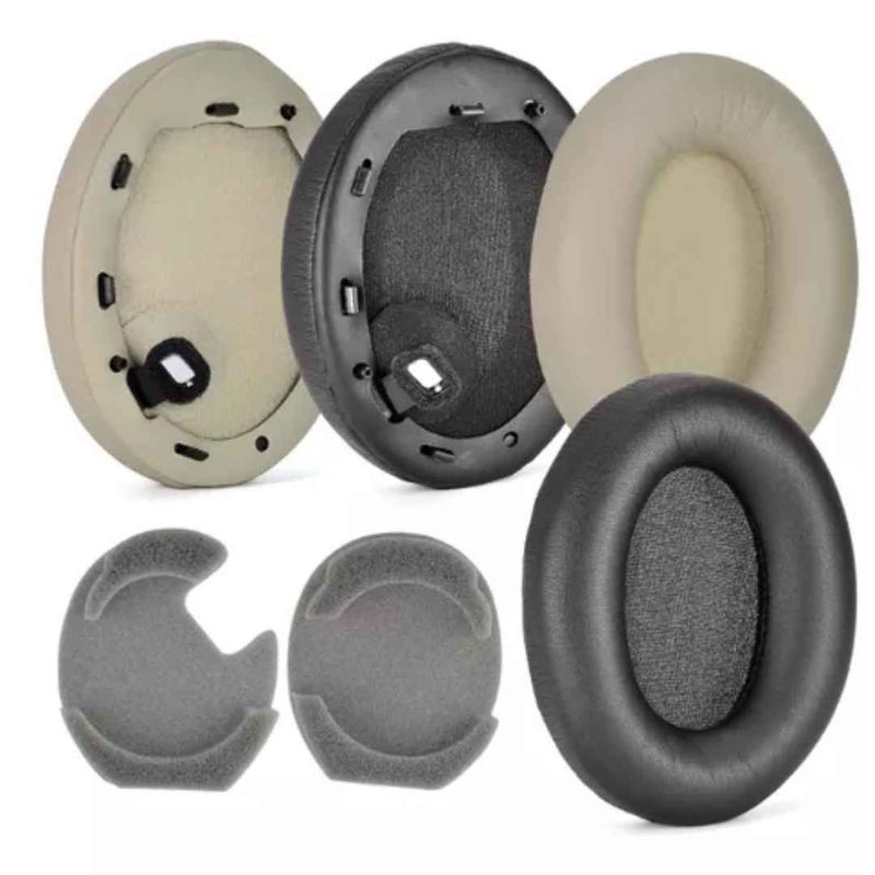 GENERICO - Almohadillas para Audifonos Sony Wh-1000xm4 color negro