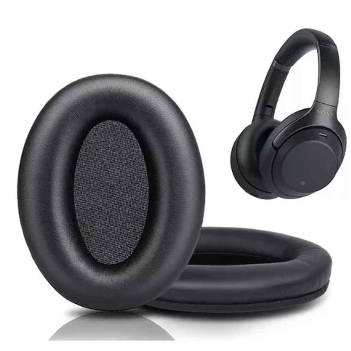 GENERICO - Almohadillas para Audifonos Sony Wh-1000xm 3 color negro
