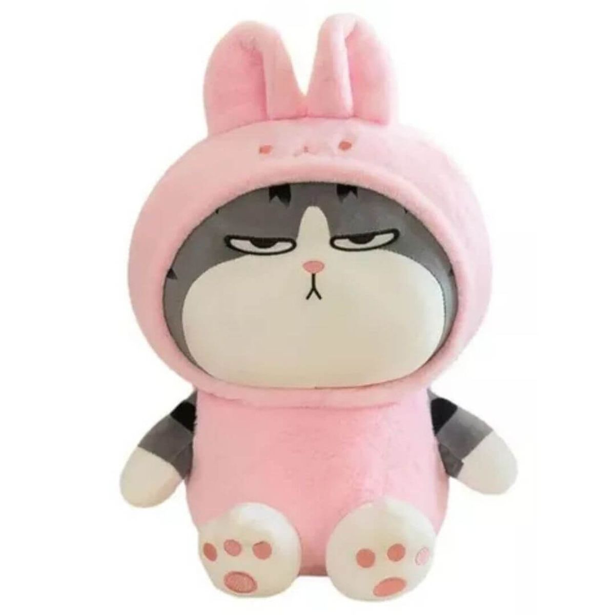 GENERICO - Peluche Gato Emperador Conejo - Mide 25 cm