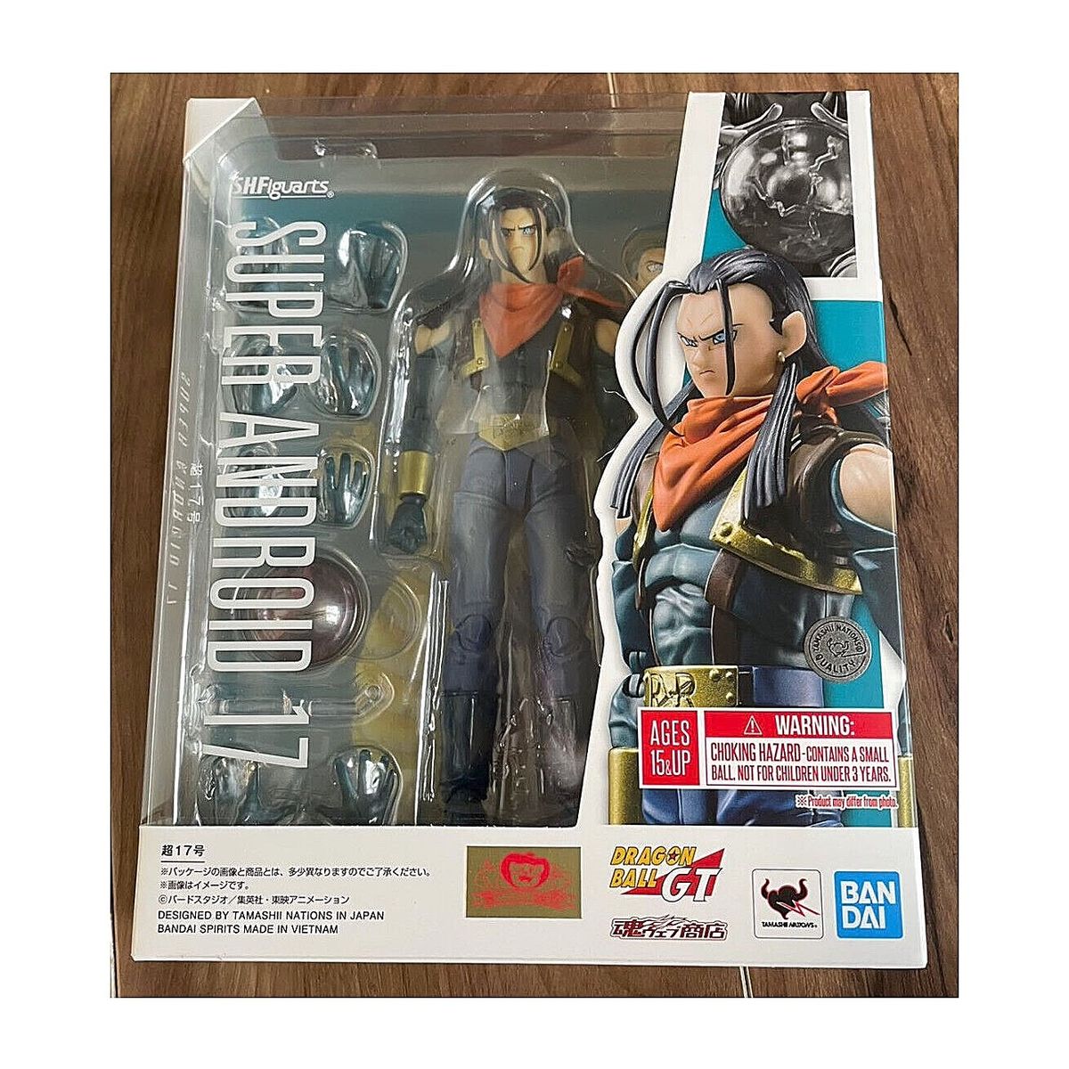 BANDAI - Dragon Ball GT SH Figuarts Super Androide 17 Exclusivo JP