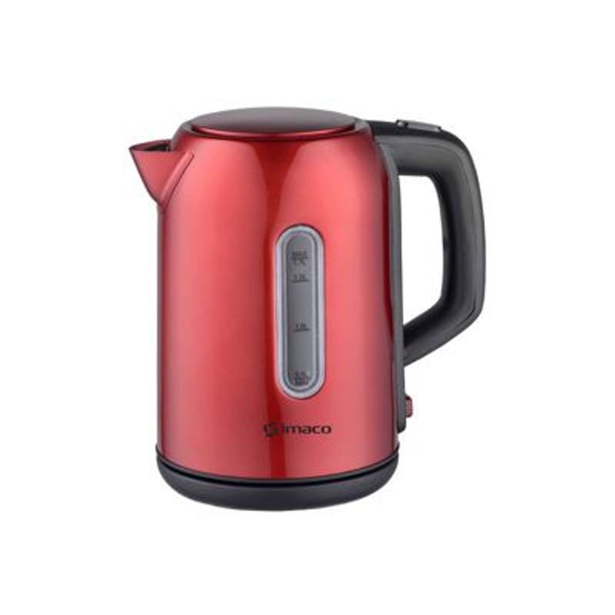 IMACO - Hervidor Eléctrico Metálico 17L Imaco KE1722R Rojo