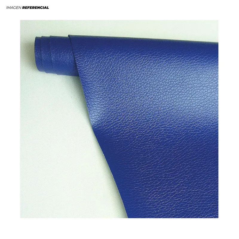 GENERICO - Cuero Sintético Autoadhesivo para Reparación Azul