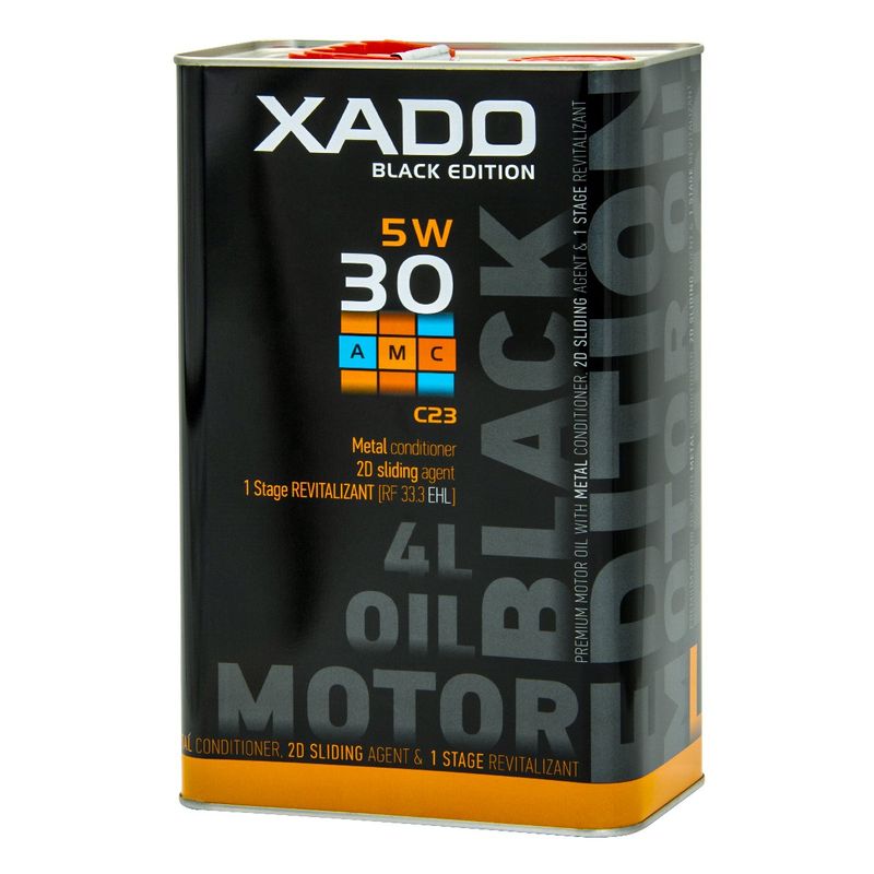 XADO - Aceite sintético 5W-30 С23 Black Edition (lata de 4 l)