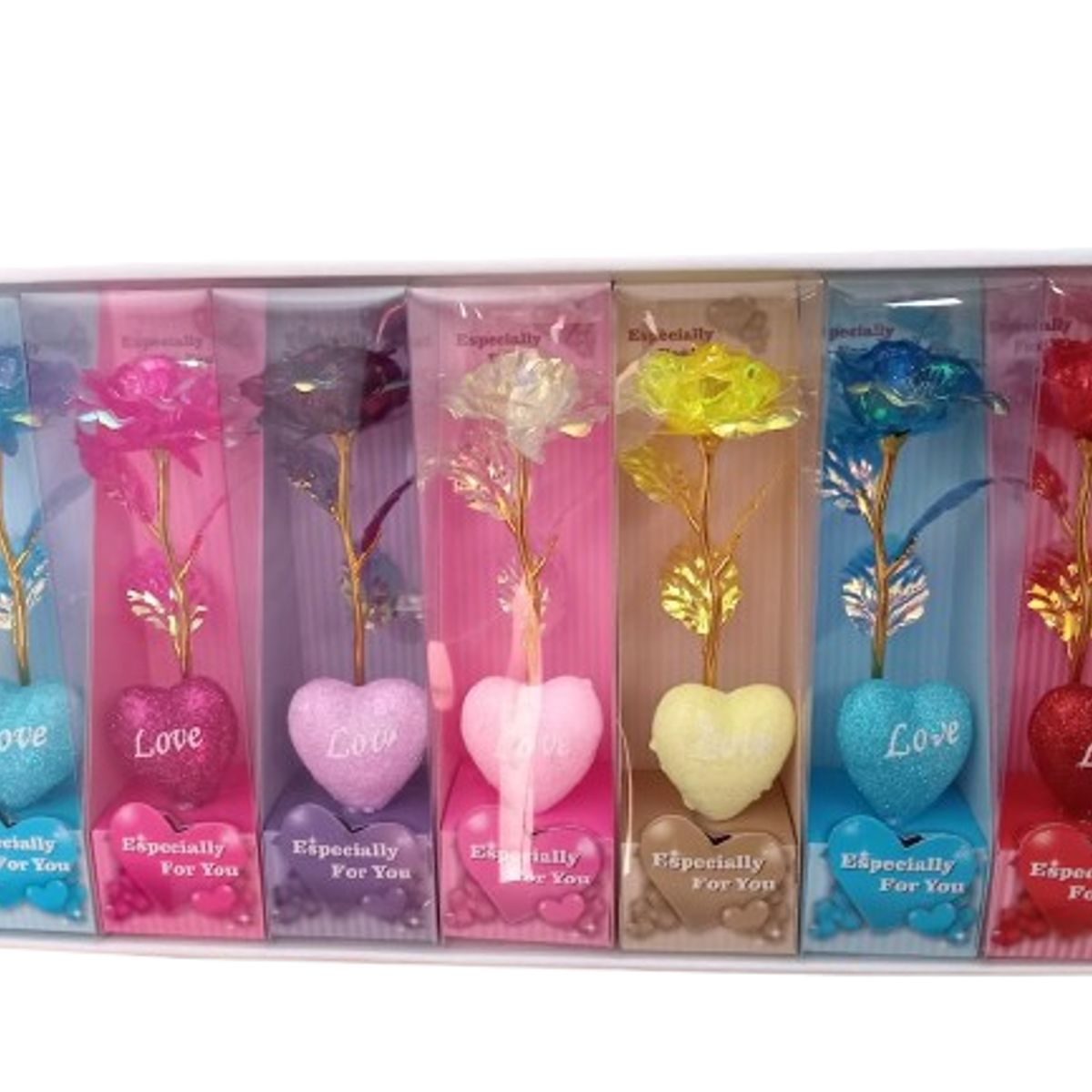 GENERICO - Rosa Eternas con luces Día de la madre