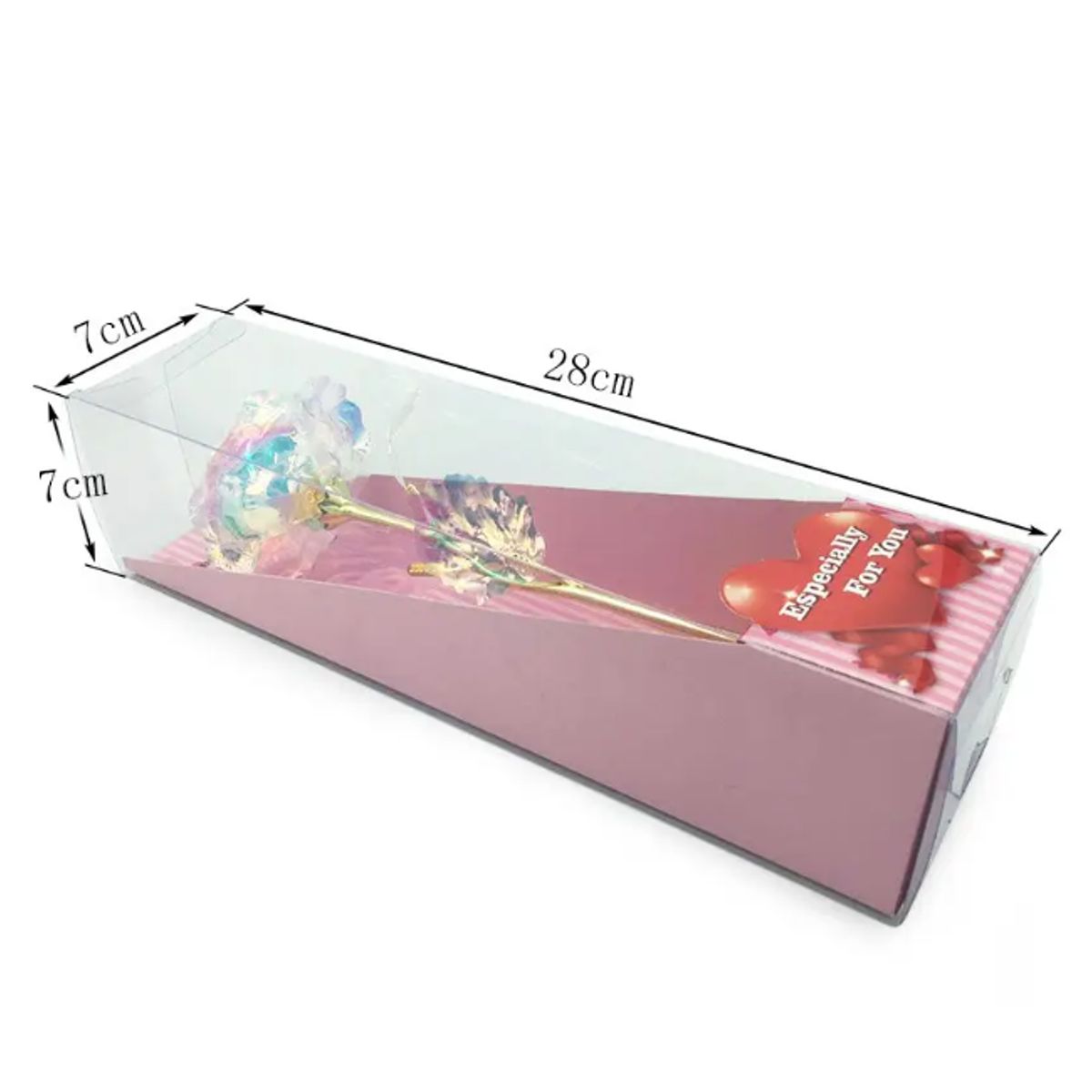 GENERICO - Rosa Eternas con luces Día de la madre