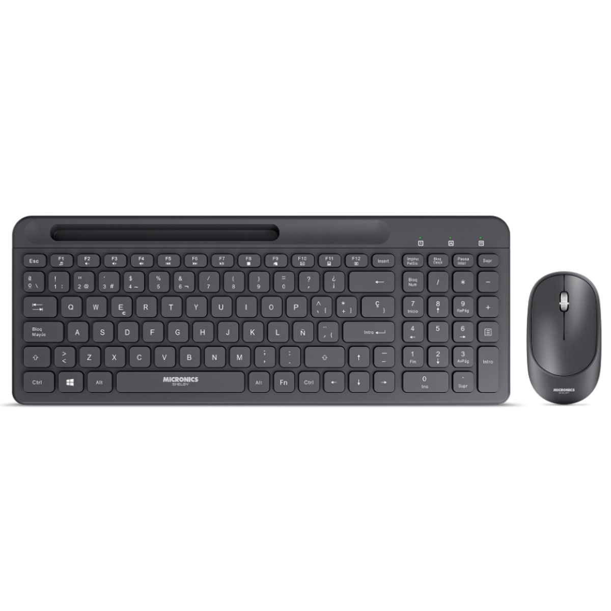 MICRONICS - KIT MICRONICS TECLADO + MOUSE SHELBY - MIC WT805