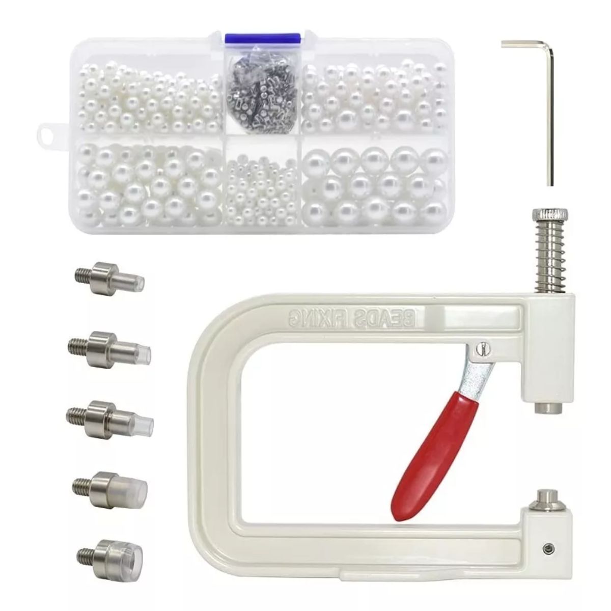 GENERICO - Remachadora Maquina De Broche Fijador Para Perlas Piedras
