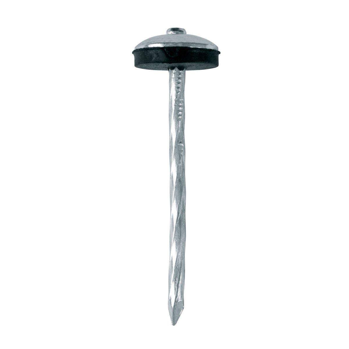 TRUPER - Clavo calamina BWG 9x2.5" c/arandela, caja con 10 kg, Truper