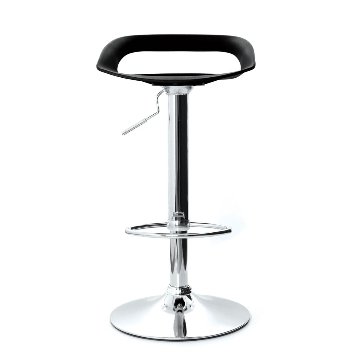 OFIDEAS - Silla Para Bar Regulable En Altura Tribeca Negro Ofideas