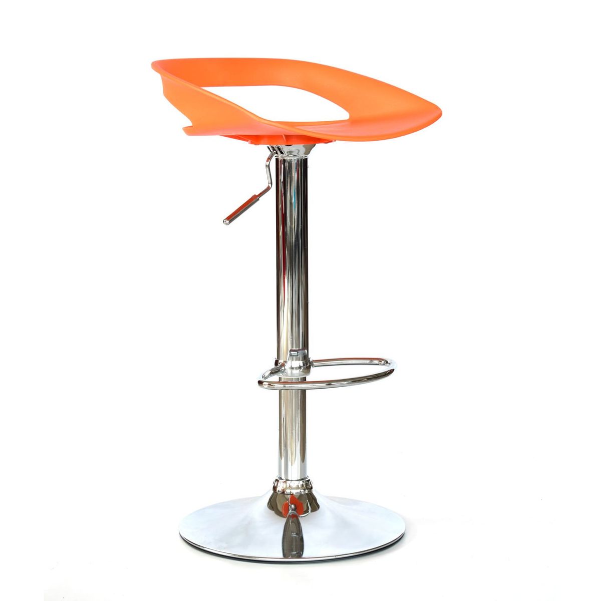 OFIDEAS - Silla Para Bar Regulable En Altura Tribeca Naranja Ofideas