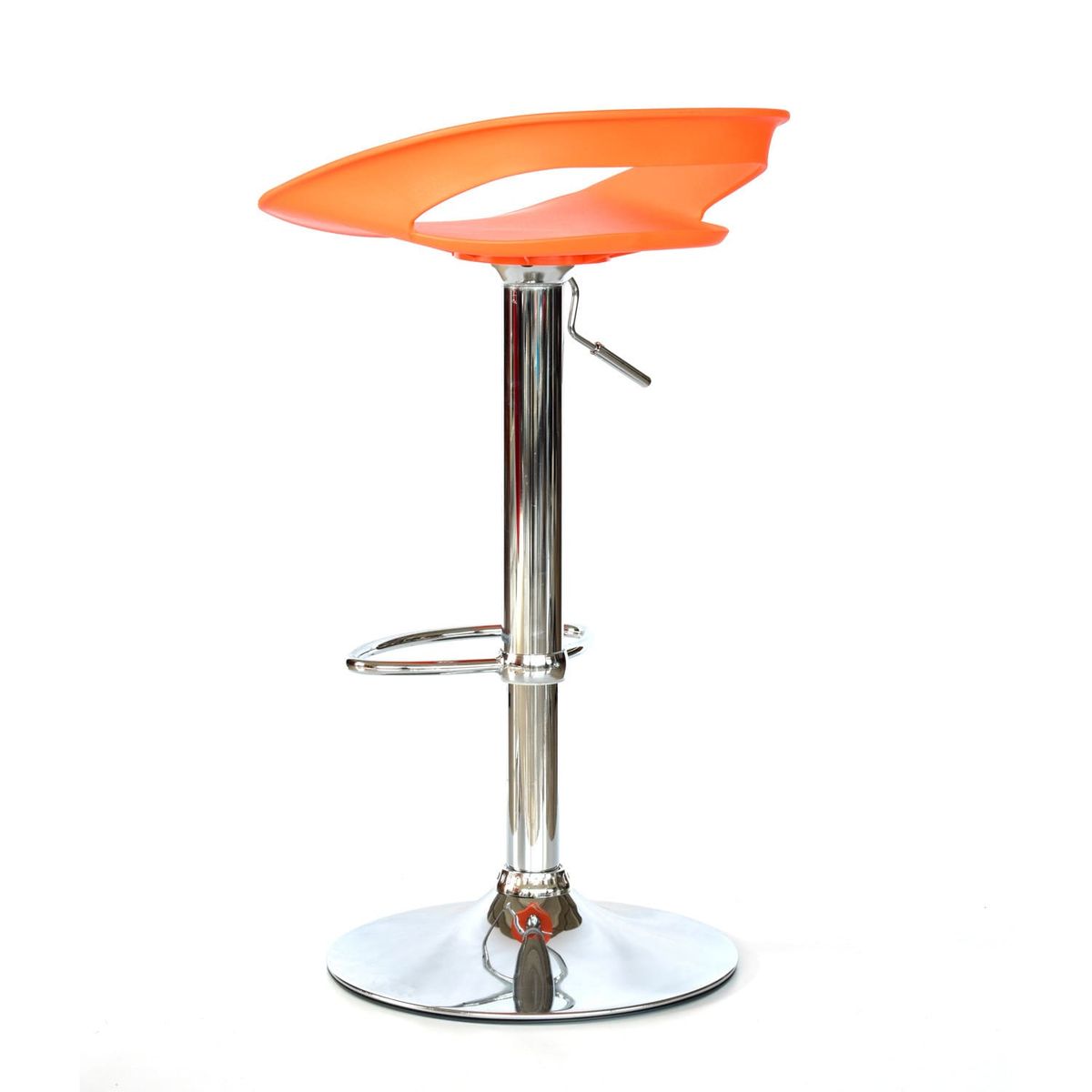 OFIDEAS - Silla Para Bar Regulable En Altura Tribeca Naranja Ofideas