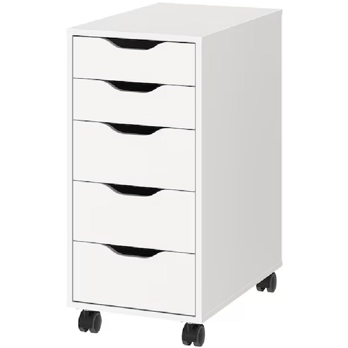 NACION MUEBLES - CAJONERA NACION MUEBLES RITA CON RUEDAS COLOR BLANCO