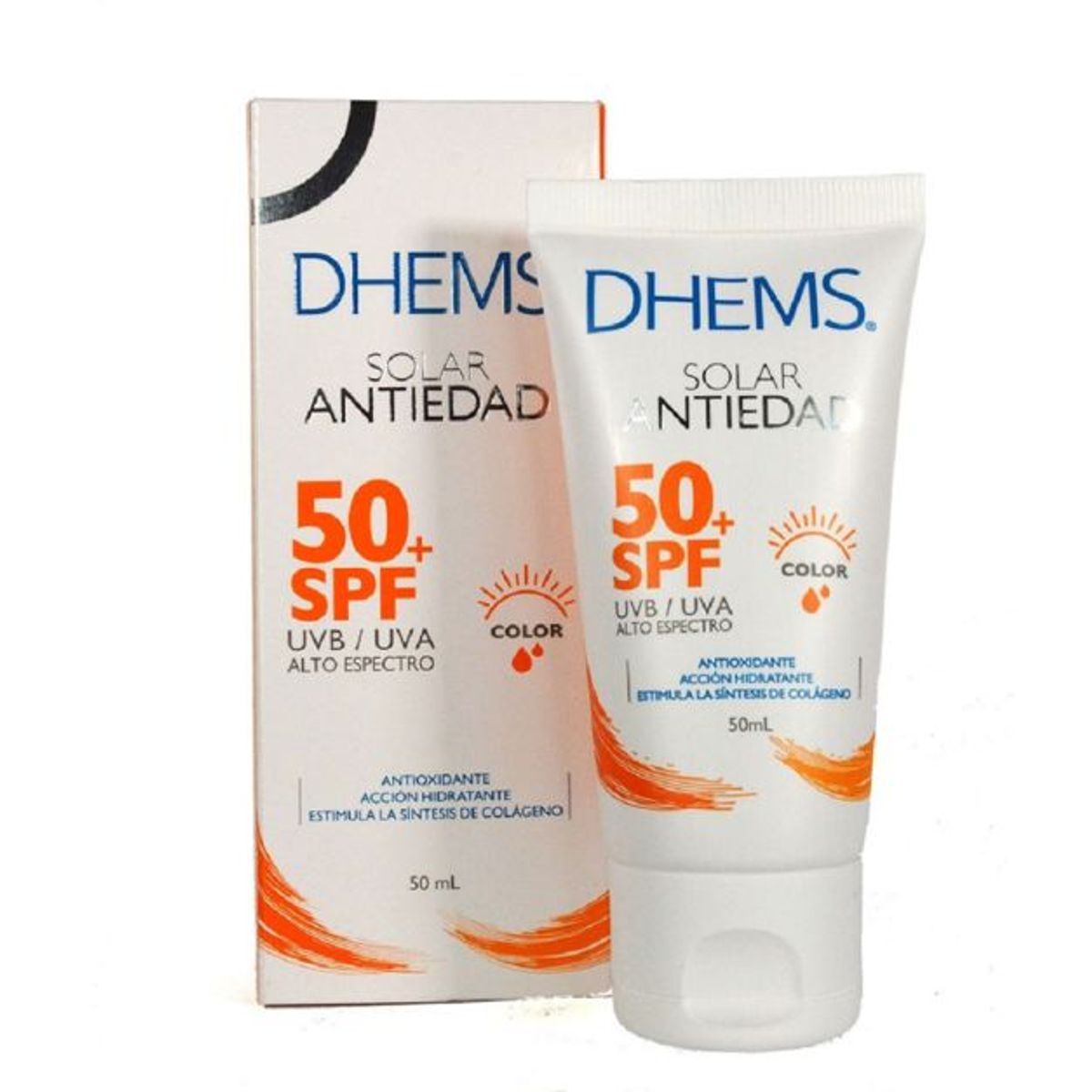 DHEMS - Dhems Solar Antiedad Color 50+ 50ml