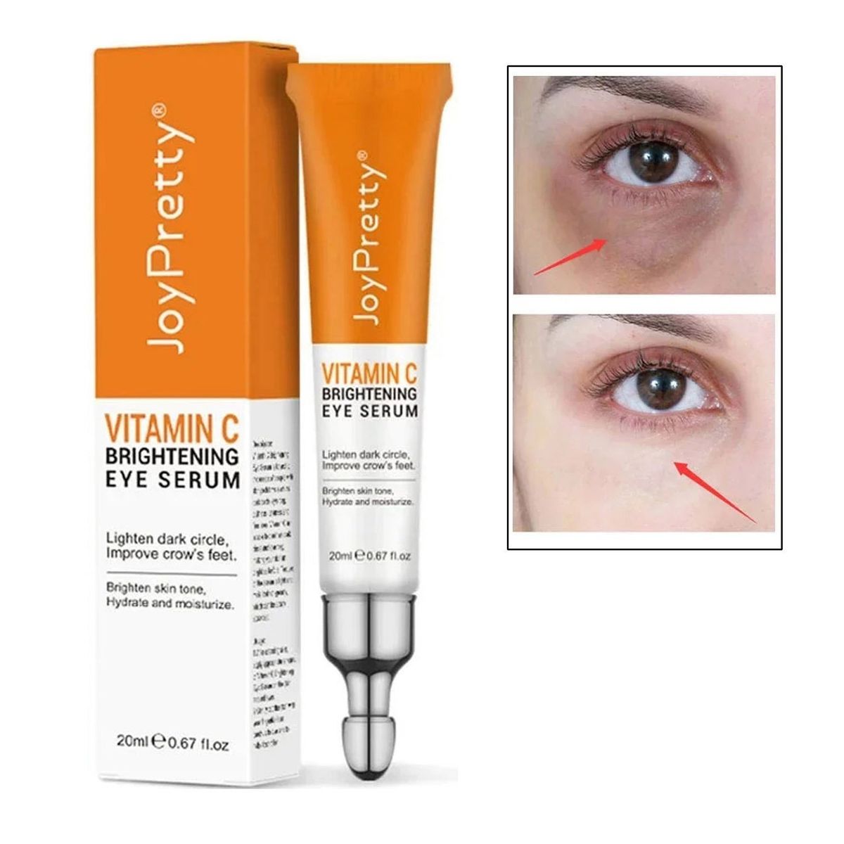 GENERICO - Crema para Ojeras Y Bolsas en los ojos  Con Vitamina C