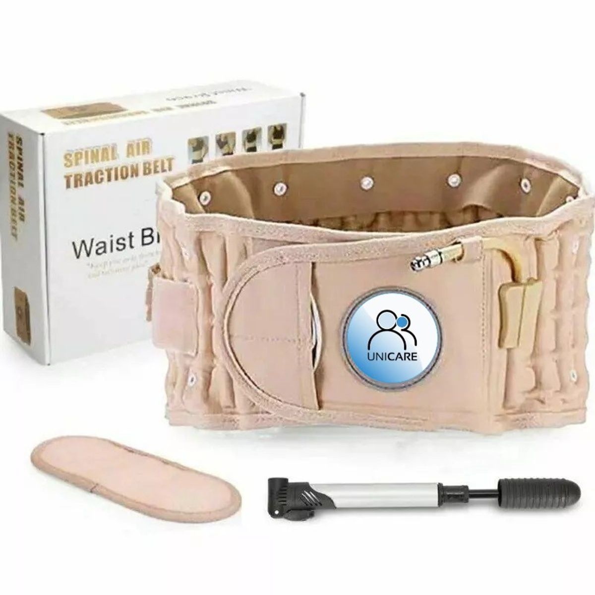 UNICARE - FAJA DE DESCOMPRESIÓN LUMBAR