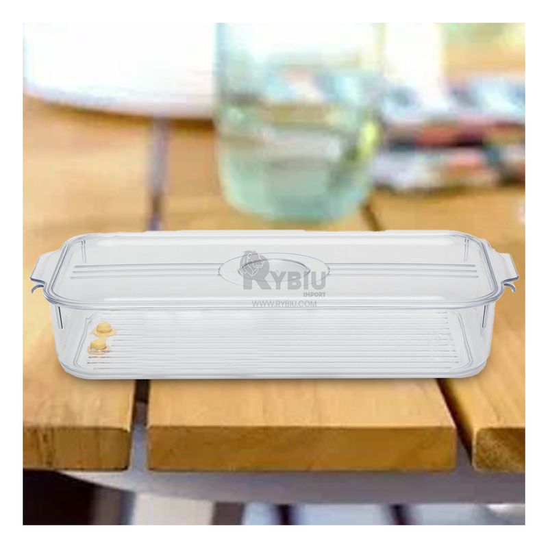 RYBIU IMPORT - Fuente Comoda de Acrilico 30x16x5cm Y+Envoltorio de Regalo
