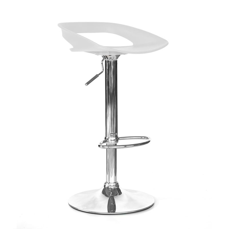 OFIDEAS - Silla Para Bar Regulable En Altura Tribeca Blanco Ofideas