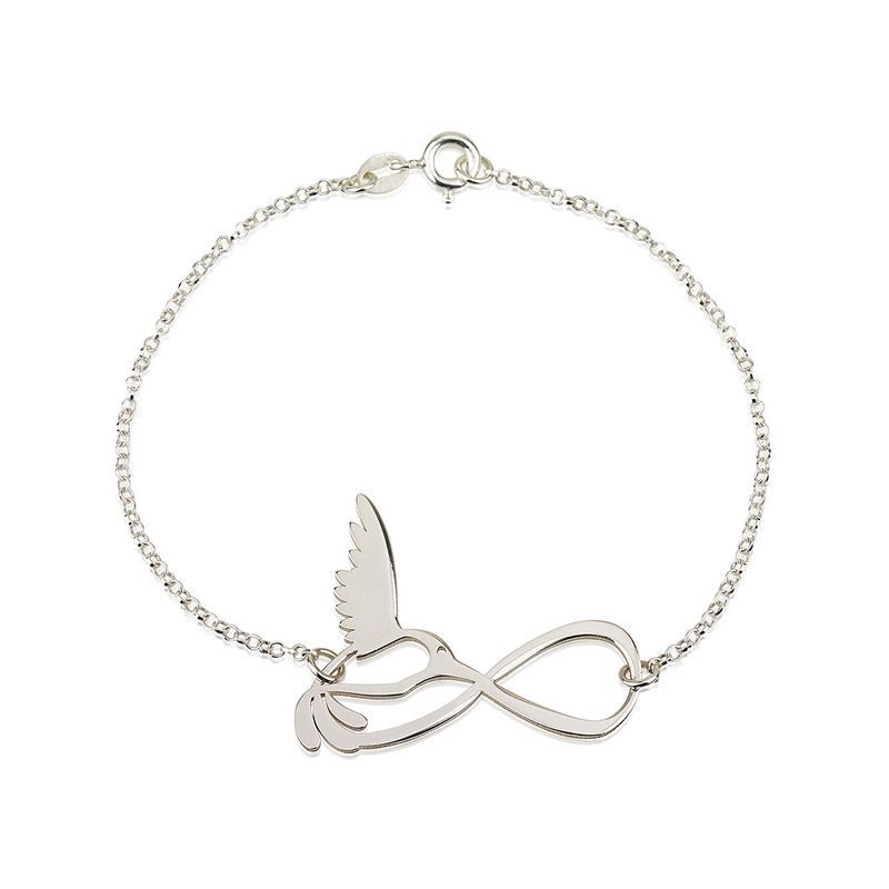 GENERICO - Pulsera  COLIBRÍ   Plata - Musas Vanidosas