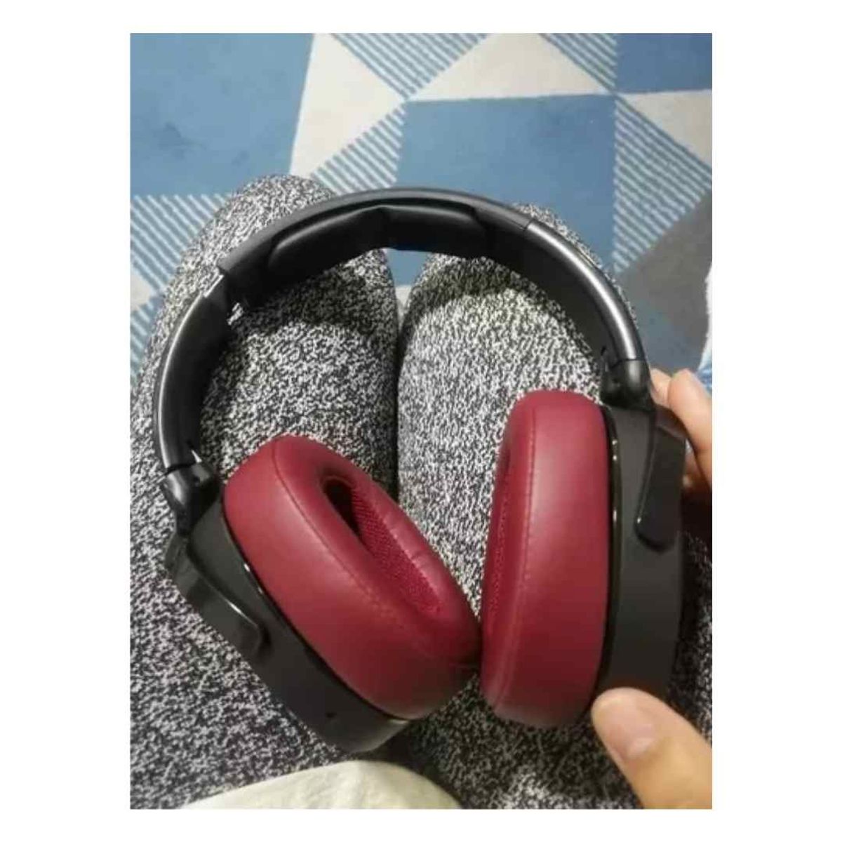 GENERICO - Almohadillas Para Audífono Skullcandy Crusher Evo anc Hesh colo guinda