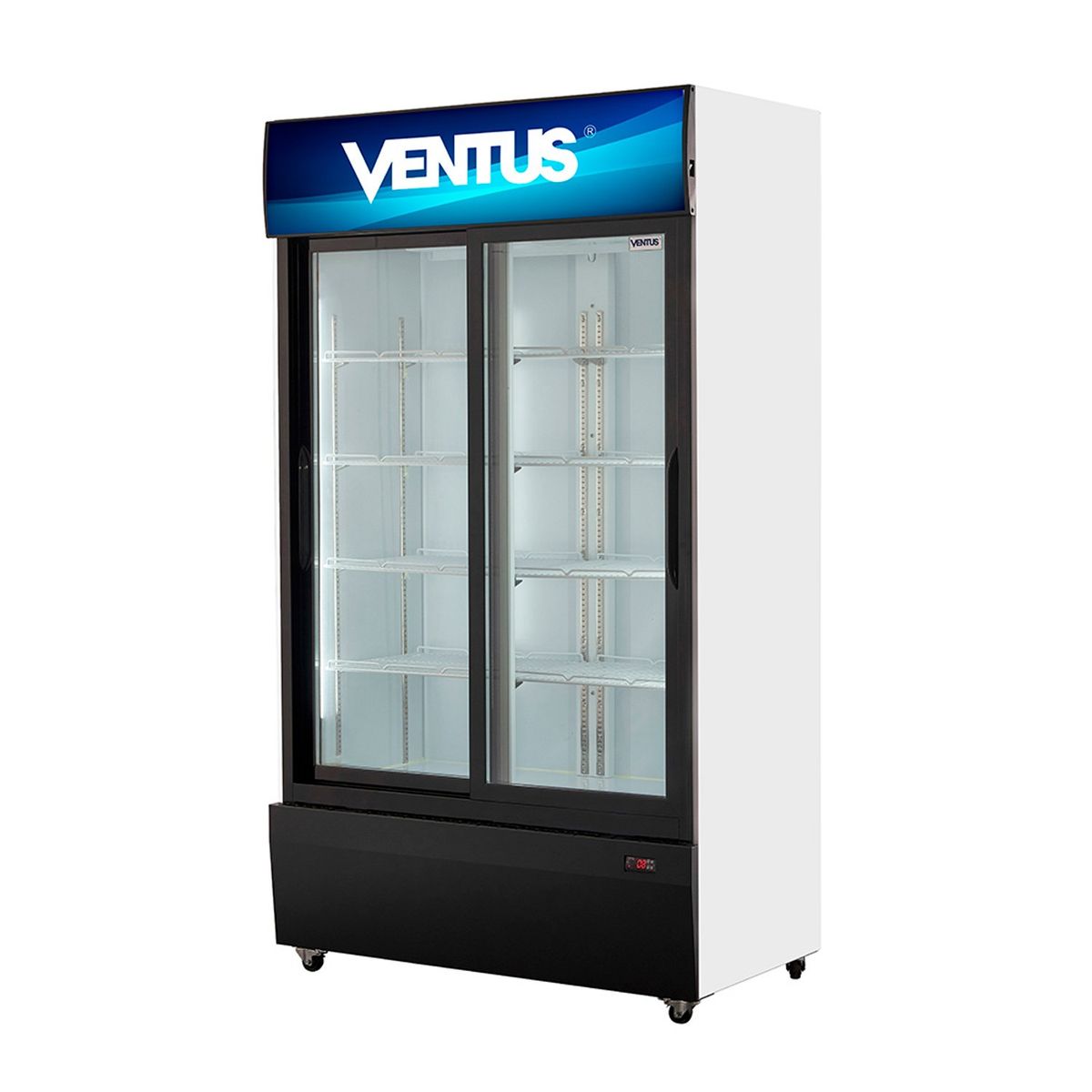 VENTUS - Ventus Visicooler 1000 L- Repisas Regulables - Negro- VC-1000LS