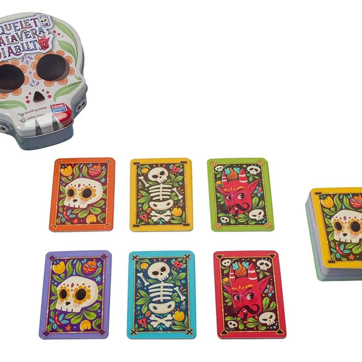 FALOMIR JUEGOS - Esqueleto Calaveras y Diablitos - Neurogames