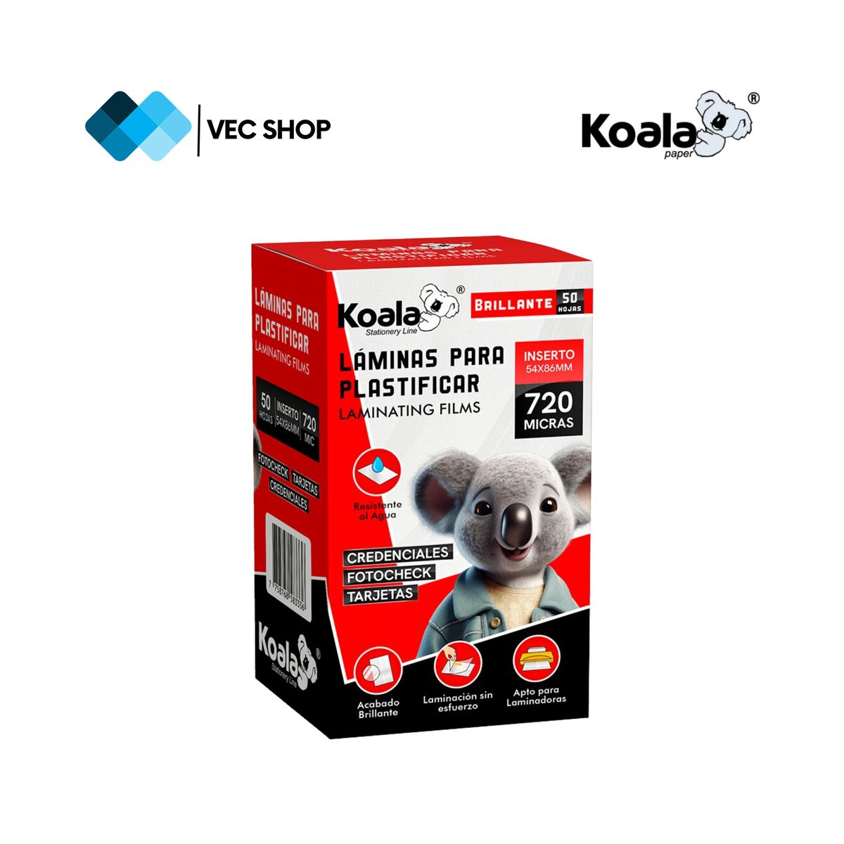 KOALA - Laminadora Enmicadora Plastificadora Micas 50h 54X86mm