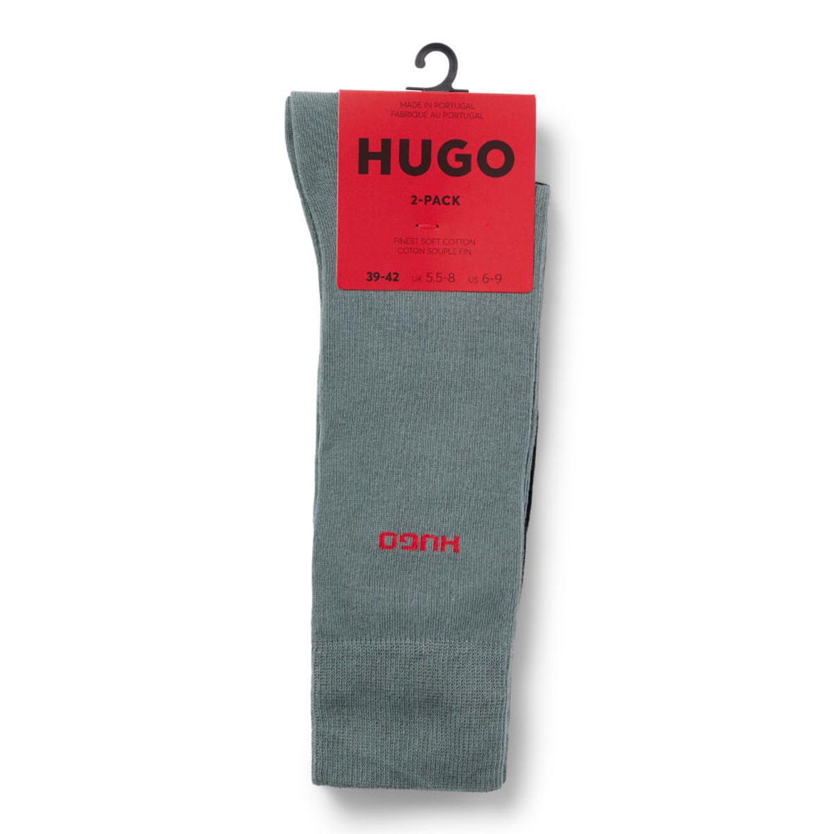 HUGO BOSS - Hugo - Paquete de dos pares de calcetines en mezcla de algodón