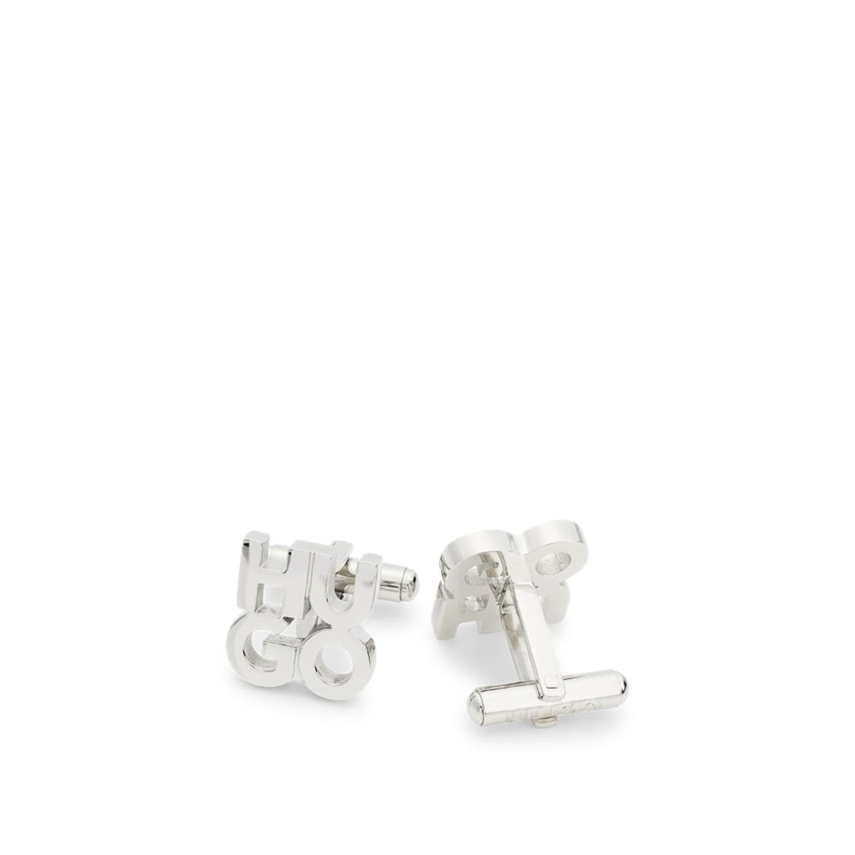 HUGO BOSS - Hugo - Gemelos de acero inoxidable con logo de temporada