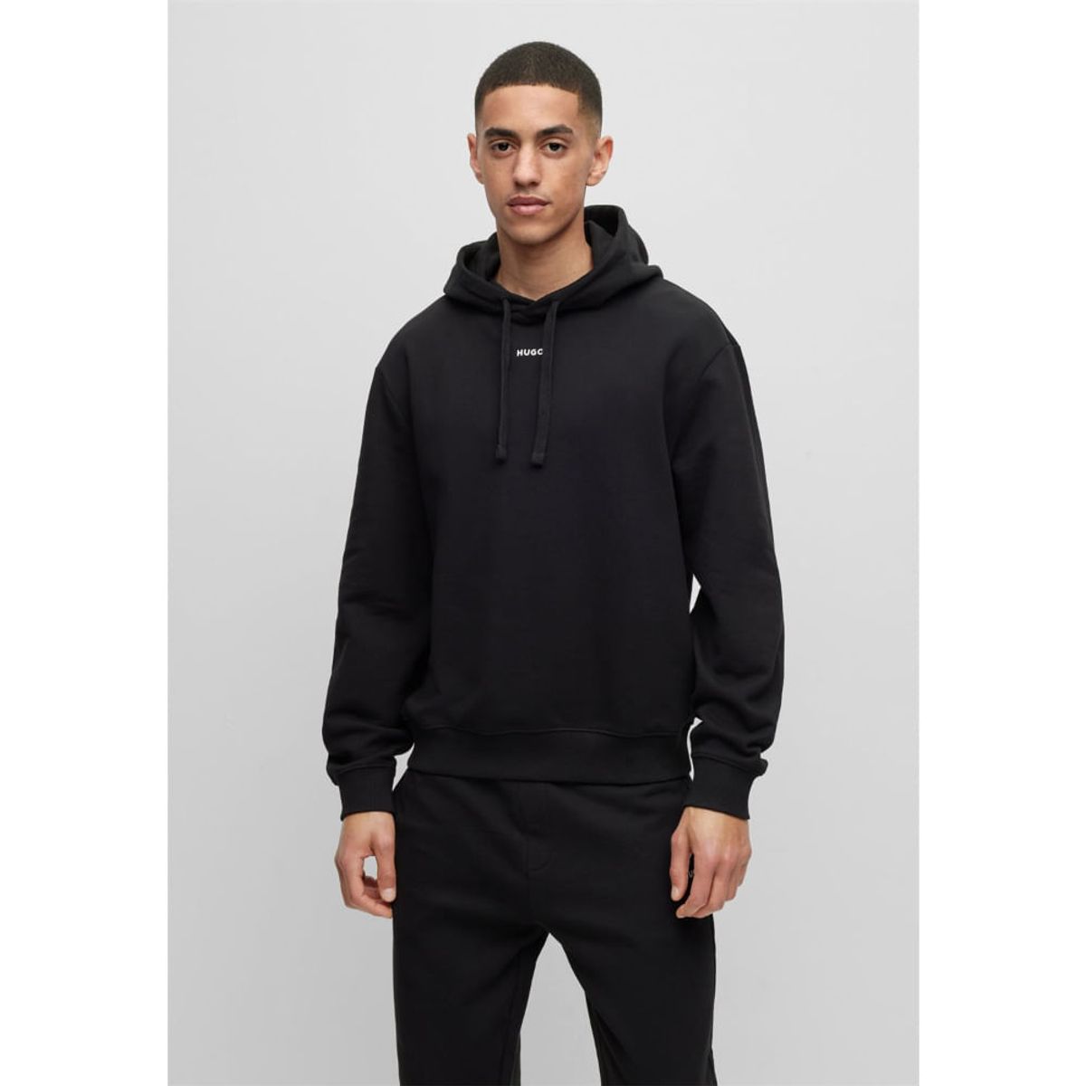HUGO BOSS - Hugo - Sudadera relaxed fit de felpa
