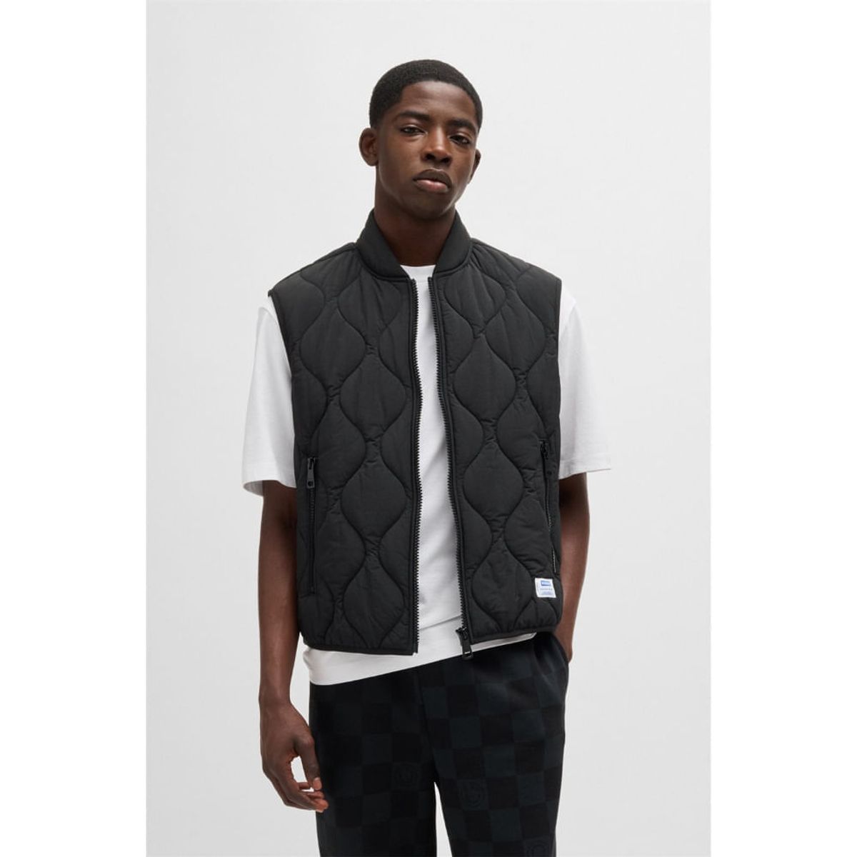 HUGO BOSS - Hugo - Chaleco guateado repelente al agua