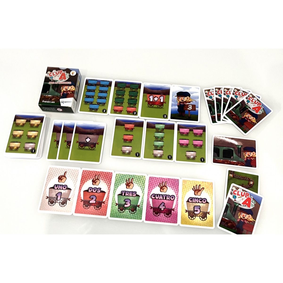 ATOMO - Juego de Mesa Sara la Maquinista - Club A