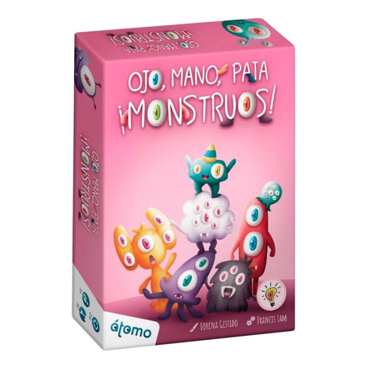 ATOMO - Juego de Mesa Ojo Mano Pata Monstruos