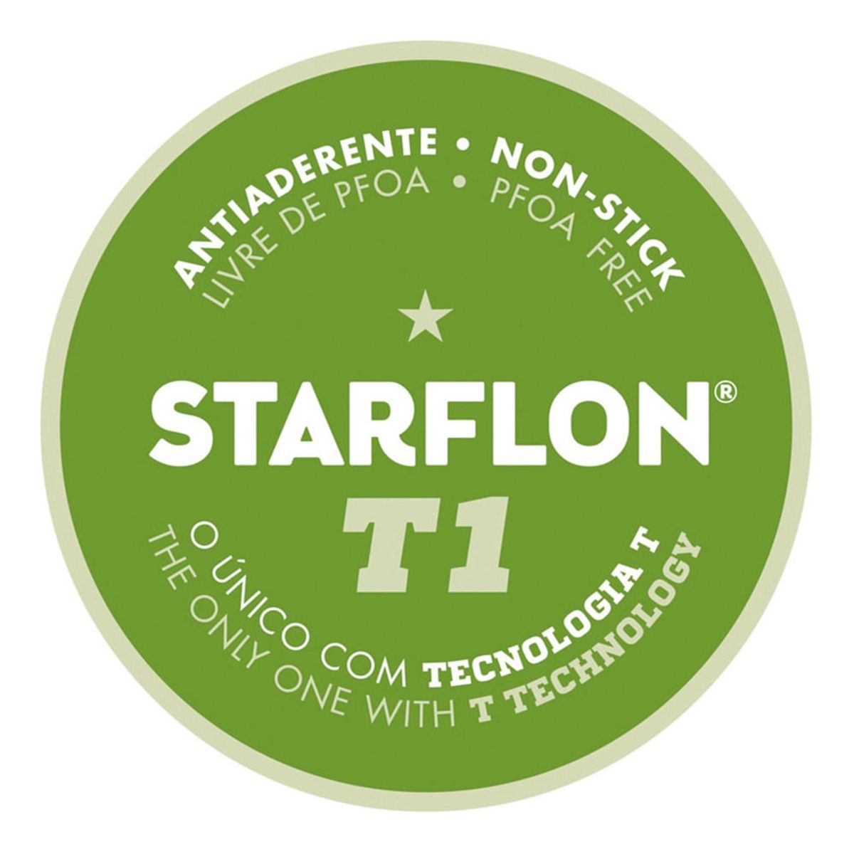 TRAMONTINA - Panquequera 22 cm Vermont - Aluminio Antiadherente Starflon T1