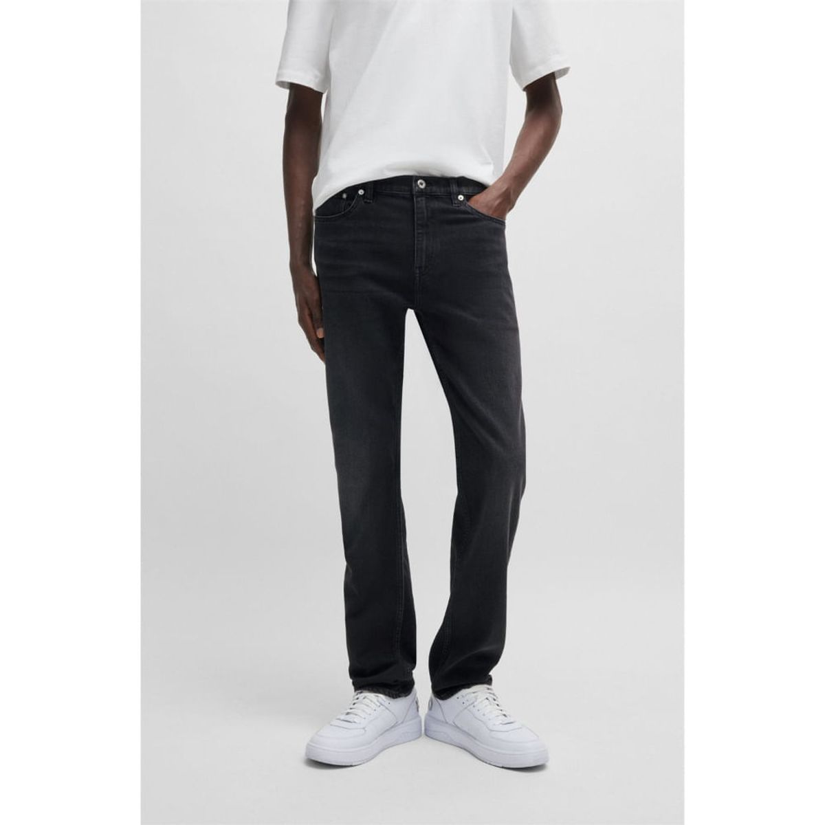 HUGO BOSS - Hugo -  Pantalones jean slim fit de denim elástico