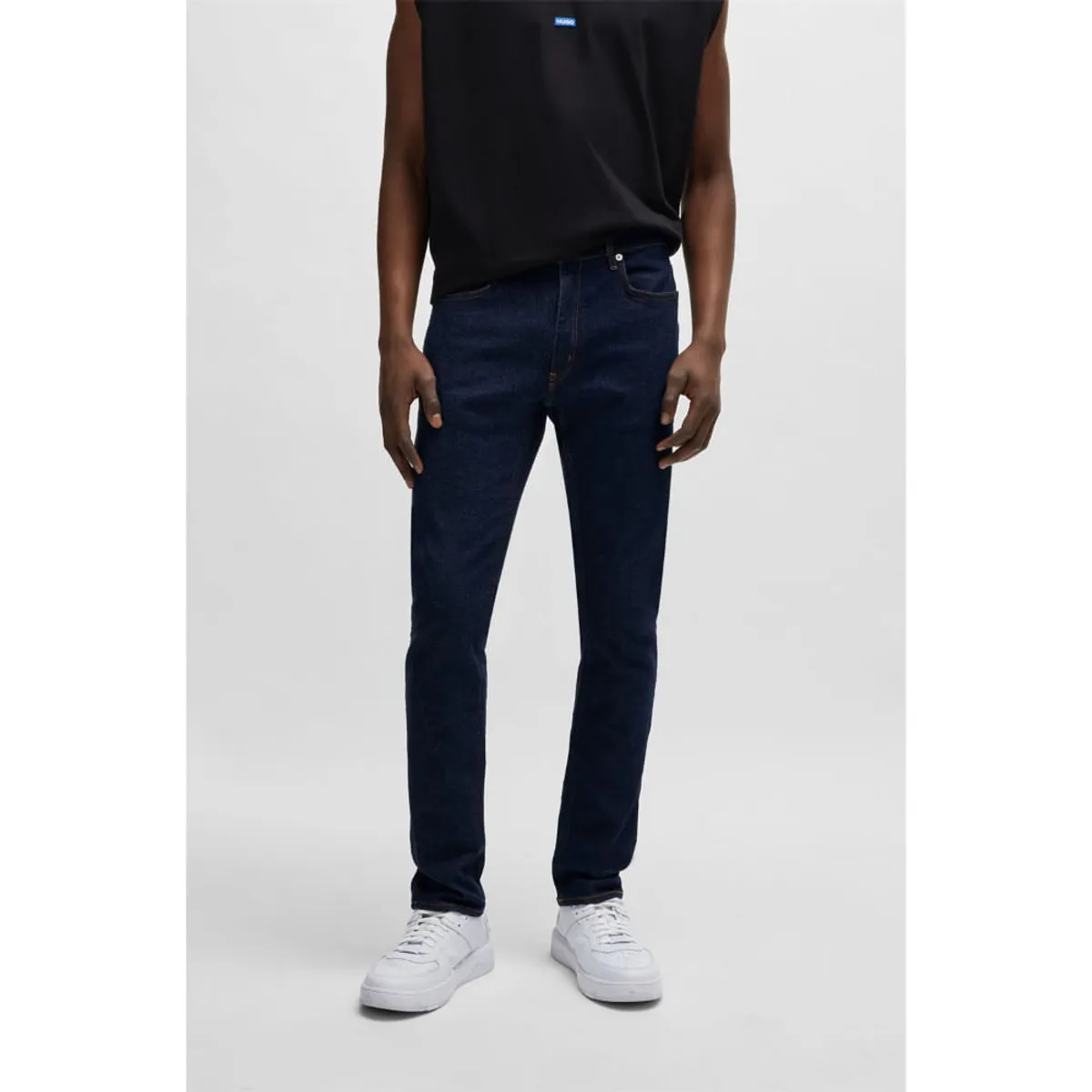 HUGO BOSS - Hugo -  Pantalones jean extra slim fit de denim elástico