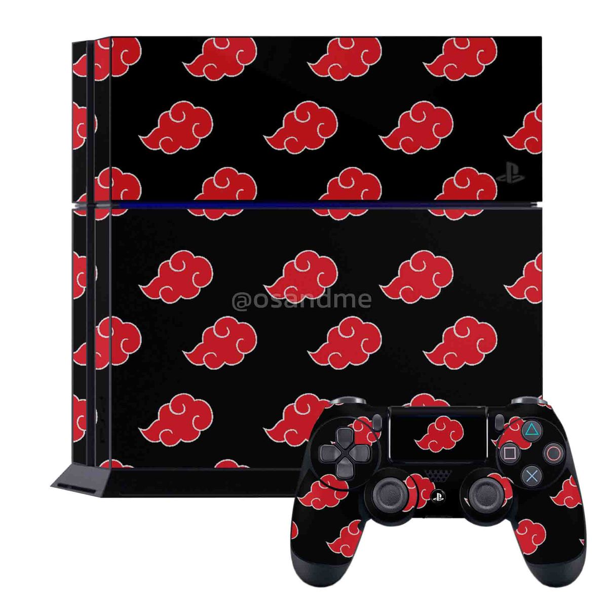 GENERICO - Skin Adhesivo Ps4 Fat Narut Akatsuki