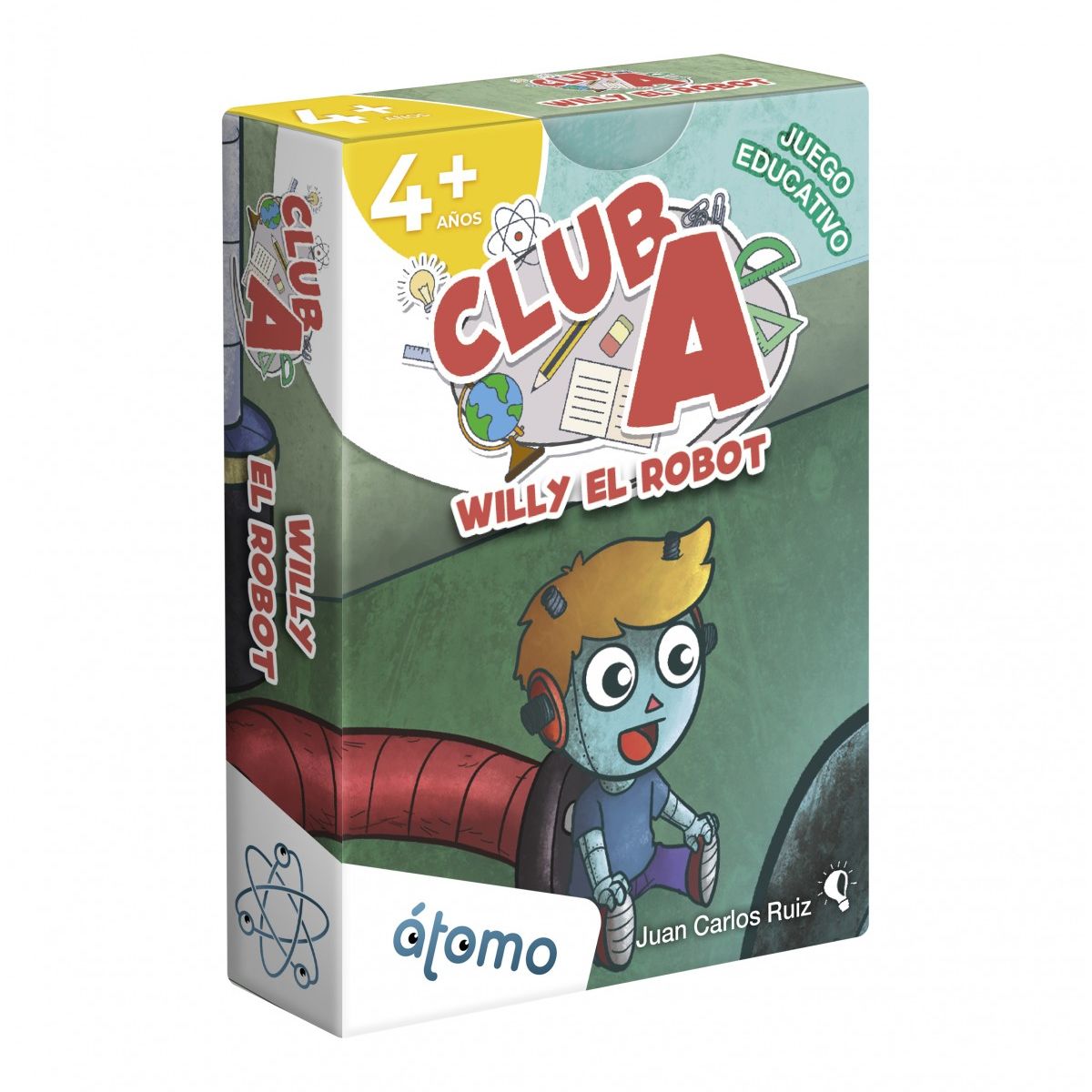 ATOMO - Juego de Mesa Willy el Robot - Club A