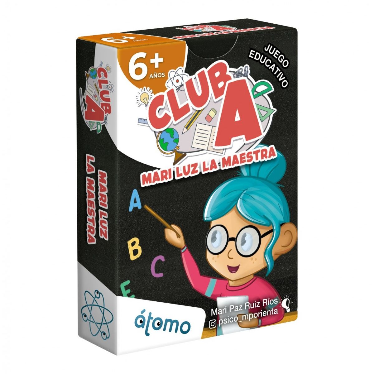 ATOMO - Juego de Mesa Mari Luz la Maestra - Club A