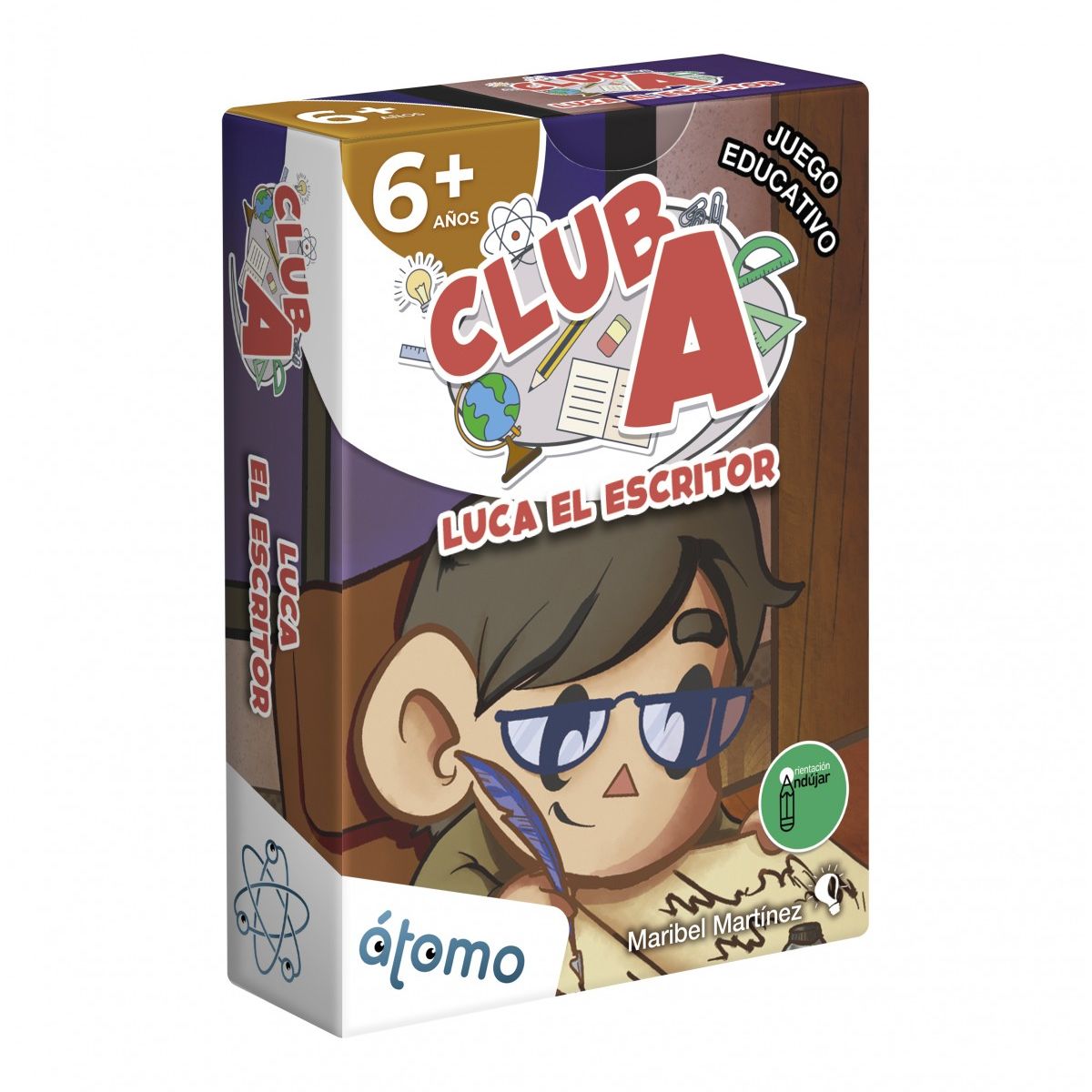 ATOMO - Juego de Mesa Luca el Escritor - Club A