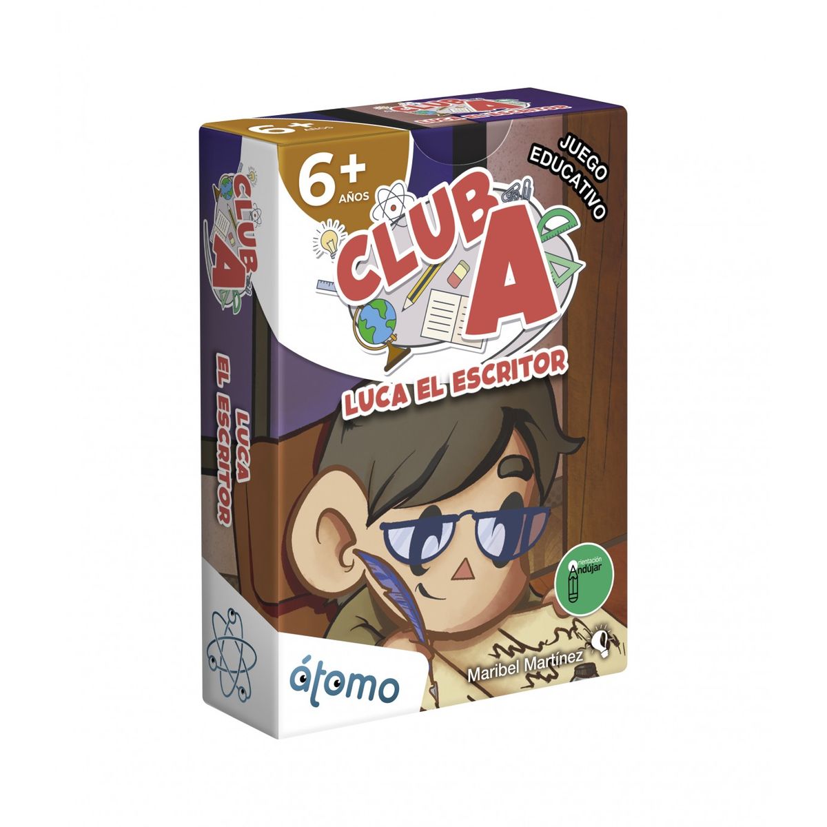 ATOMO - Juego de Mesa Luca el Escritor - Club A