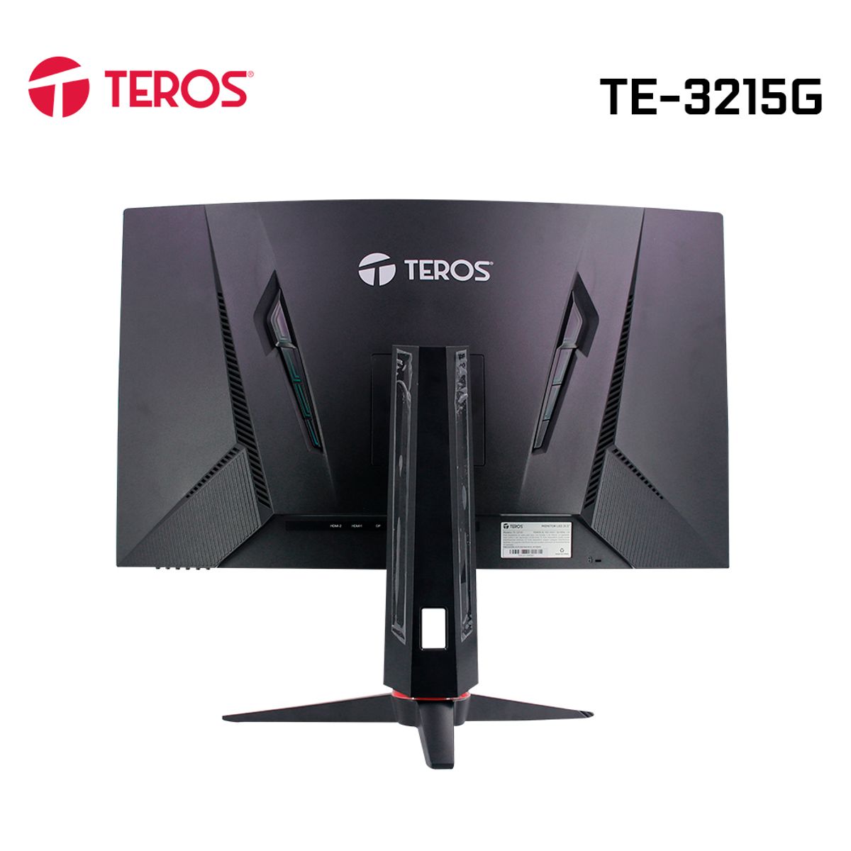 TEROS - Monitor curvo gaming TEROS TE-3215G, 31.5 FHD VA, 165 Hz, HDMI, DP