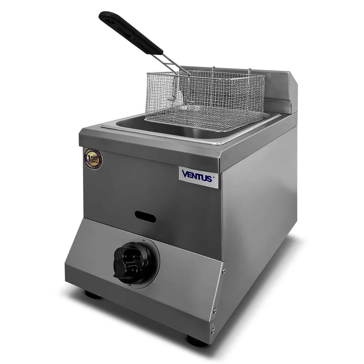 VENTUS - Ventus Freidora Gas Sobremesa- 85L- Inox-VFSG-071